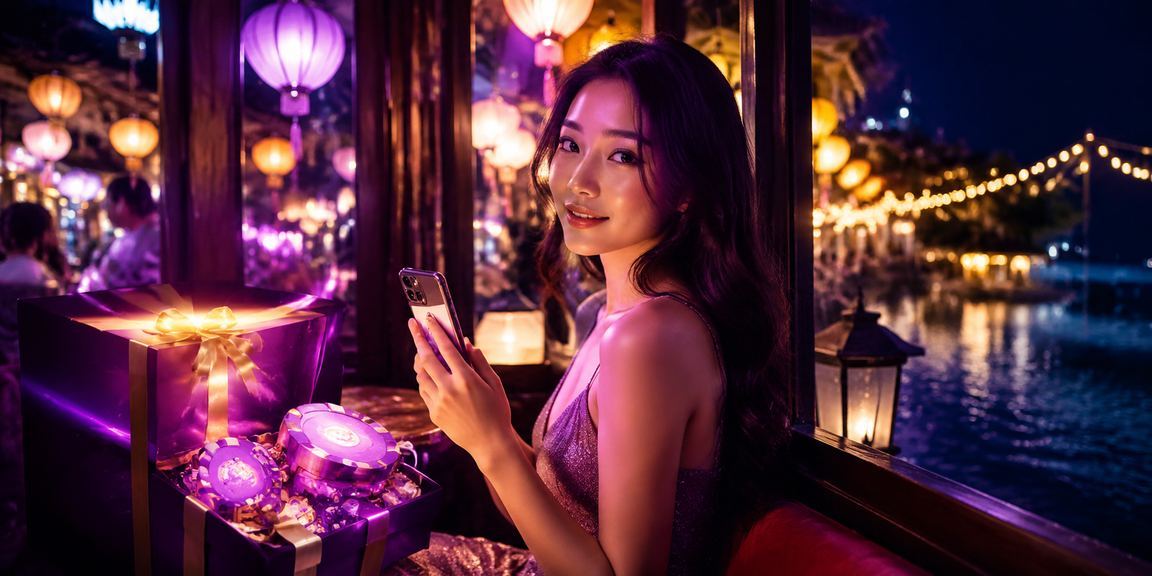 Người dùng tại Hội An xem kèo và đăng ký tài khoản cá cược qua điện thoại ở quán cà phê